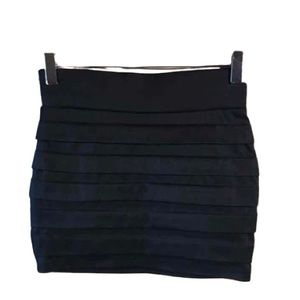 Wet Seal Ruffled Mini Skirt